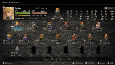 FINAL FANTASY TACTICS - The Ivalice Chronicles screenshot 7