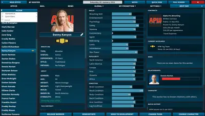 Pro Wrestling Sim screenshot 5