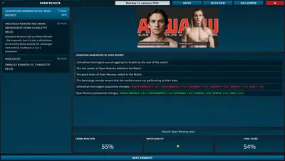 Pro Wrestling Sim screenshot 1