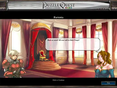 PuzzleQuest: Challenge of the Warlords screenshot 1