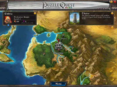 PuzzleQuest: Challenge of the Warlords screenshot 2