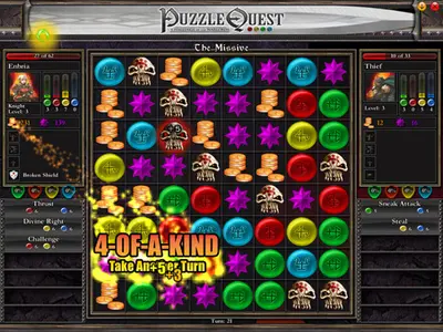 PuzzleQuest: Challenge of the Warlords screenshot 5