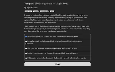 Vampire: The Masquerade — Night Road screenshot 2