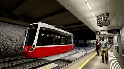 TramSim Vienna - The Tram Simulator screenshot 13