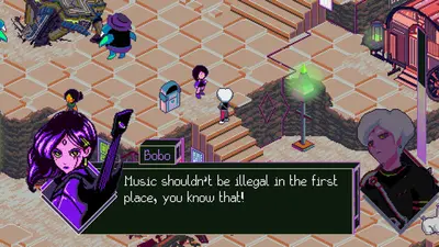Keylocker | Turn Based Cyberpunk Action screenshot 0