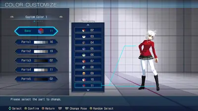 MELTY BLOOD: TYPE LUMINA screenshot 6