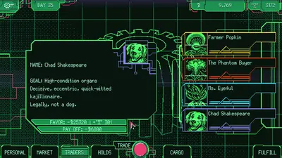 Space Warlord Organ Trading Simulator screenshot 4