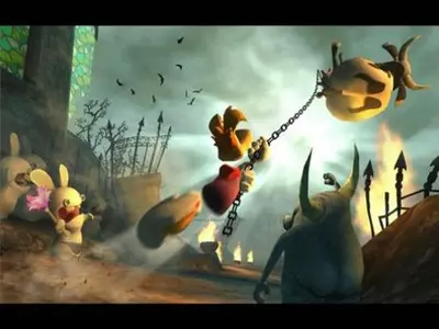 Rayman Raving Rabbids™ screenshot 2