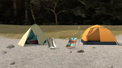 Laid-Back Camp - Virtual - Lake Motosu screenshot 7