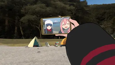 Laid-Back Camp - Virtual - Lake Motosu screenshot 1