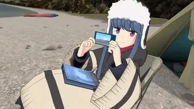 Laid-Back Camp - Virtual - Lake Motosu screenshot 2