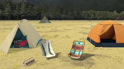 Laid-Back Camp - Virtual - Fumoto Campsite screenshot 8