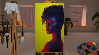 Vermillion - VR Painting screenshot 3