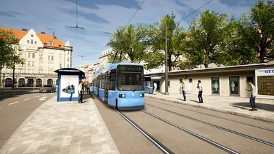 TramSim Munich - The Tram Simulator screenshot 1