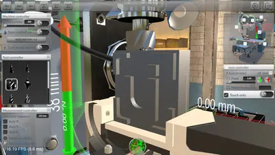 Симулятор фрезерного станка screenshot 2