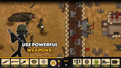 Stickman Trenches screenshot 1