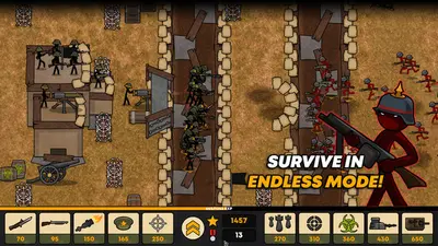 Stickman Trenches screenshot 3