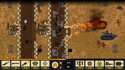 Stickman Trenches screenshot 0