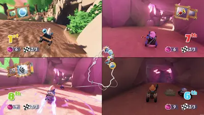 Смурфики: Картинг screenshot 3