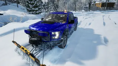 Snow Plowing Simulator screenshot 0