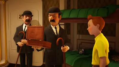 Репортер тинтин: сигары фараона screenshot 0