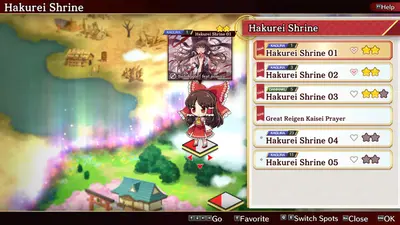 Touhou Danmaku Kagura Phantasia Lost screenshot 2