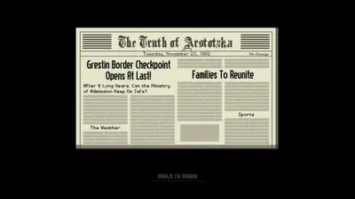 Papers, Please screenshot 3