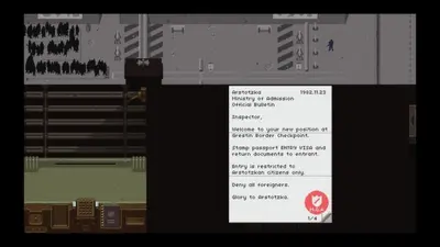 Papers, Please screenshot 1