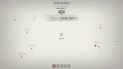 Glyphica: Typing Survival screenshot 0