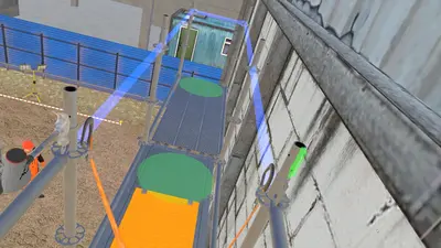 Wedge Lock Scaffolding VR Training screenshot 2