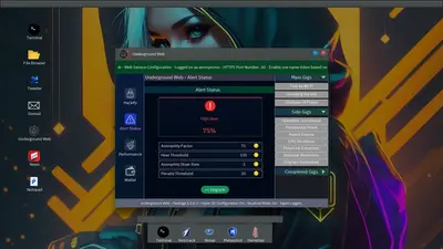 Anonymous Hacker Simulator screenshot 1