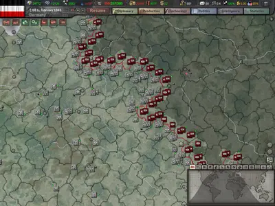 Hearts of Iron III screenshot 3