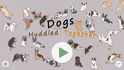 Dogs Huddled Together 挤在一起的狗狗们 screenshot 6
