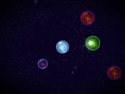Osmos screenshot 2