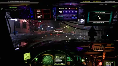 CyberTaxi: Lunatic Nights screenshot 34