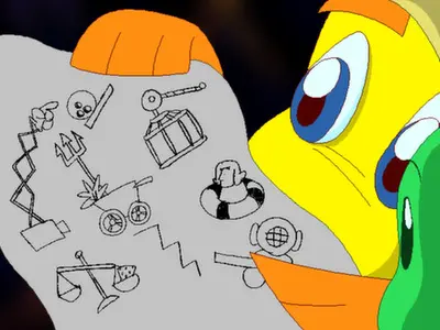 Freddi Fish 2: The Case of the Haunted Schoolhouse screenshot 1