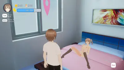 Lustful Butler And Charming Sisters screenshot 5