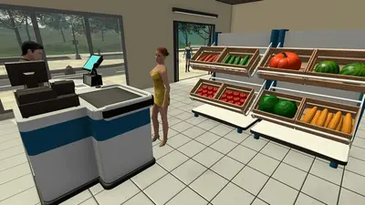 Farming & Supermarket Simulator screenshot 4