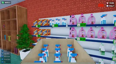 Laundry & Supermarket Simulator screenshot 8