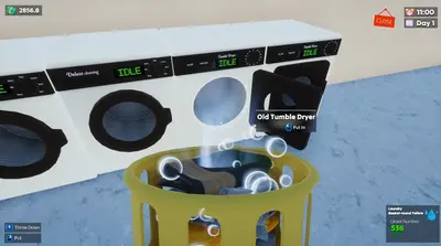 Laundry & Supermarket Simulator screenshot 2
