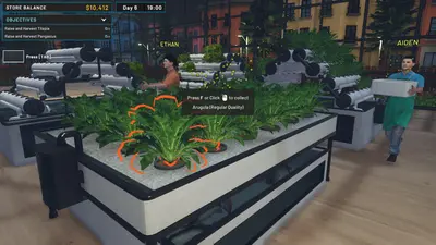 Hydroponics Farm & Store Simulator screenshot 2