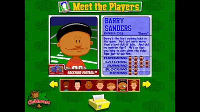 Backyard Football '99 screenshot 1