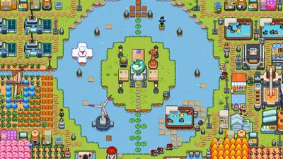 Island Robot Farm screenshot 4