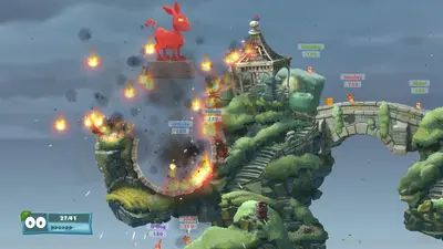 Worms W.M.D screenshot 0