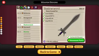 Jacksmith: Weapons and Warriors screenshot 11