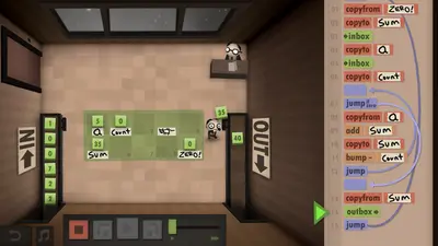 Human Resource Machine screenshot 6
