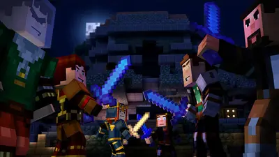 Minecraft: Story Mode - A Telltale Games Series screenshot 1