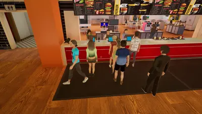 Burger Shift: Team Rush screenshot 1