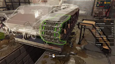 Tank Mechanic Simulator screenshot 0