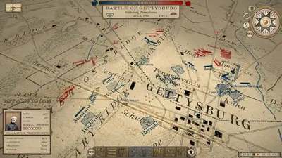 Grand Tactician: The Civil War (1861-1865) screenshot 1